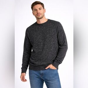 Threadbare Crewneck Sweater XL Black Marled